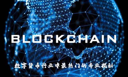 数字货币行业中最热门的专业揭秘